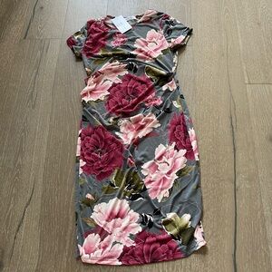 Mybump floral print maternity dress